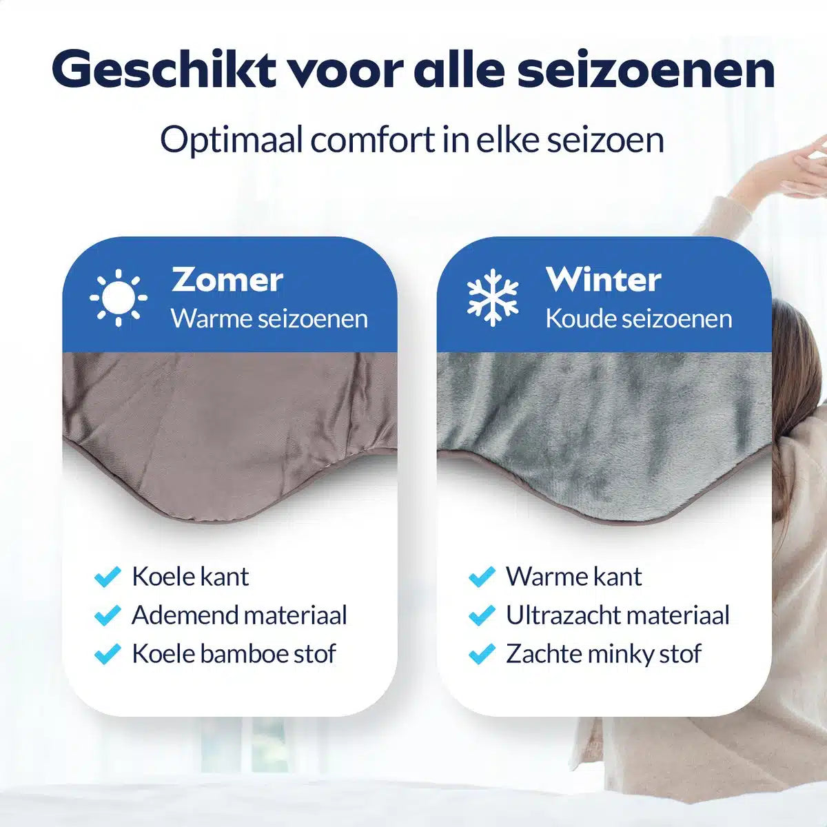 Somnia Luxe™ - Verzwaard slaapmasker