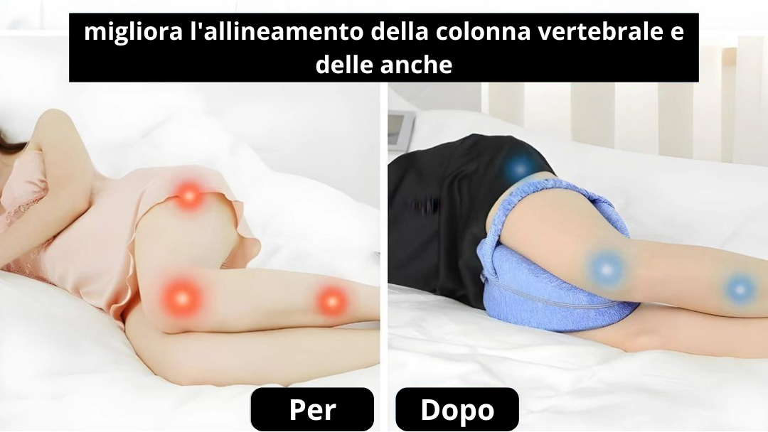 Cuscino ortopedico per dormire senza dolori