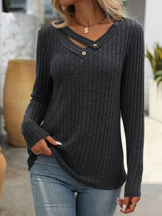 Sophie Longsleeve Top - De Essentie van Elegant Comfort