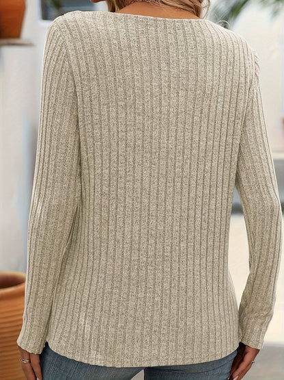 Sophie Longsleeve Top - De Essentie van Elegant Comfort