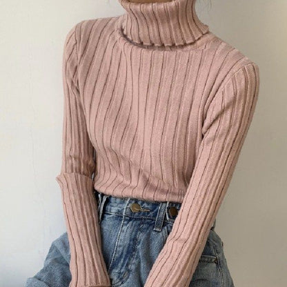 Rosa - Ribbed Turtleneck