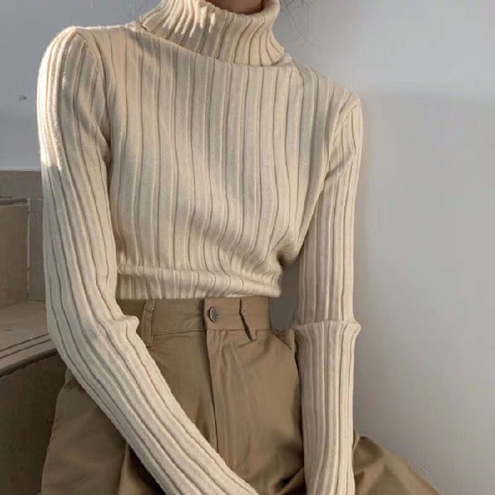 Rosa - Ribbed Turtleneck