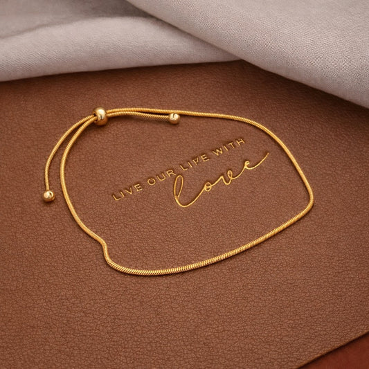 Bracciale Regolabile Minimalista