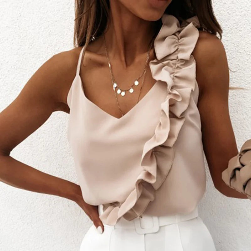 Sunlit Charm Sleeveless Top – Your Ultimate Summer Essential!