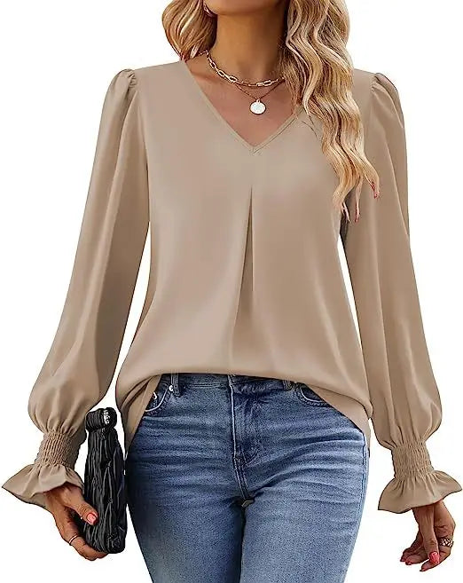 Elysian V-Neck Blouse