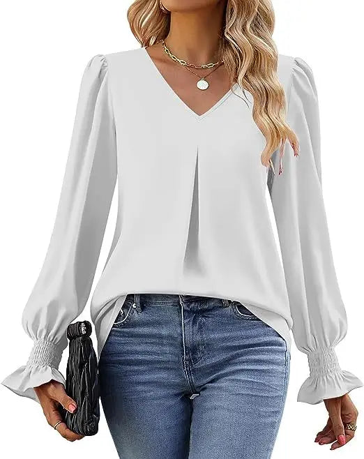 Elysian V-Neck Blouse