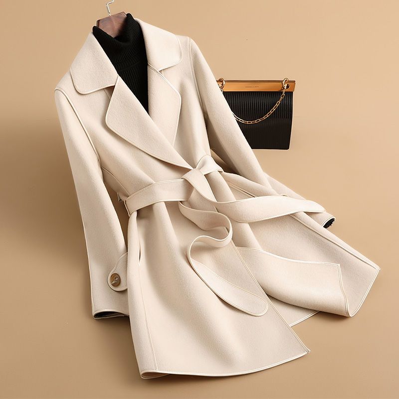 Chic Cashmere Coat - Ultieme Herfst Must-have!