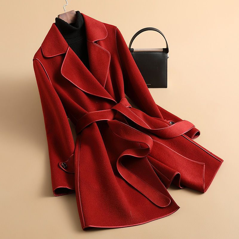 Chic Cashmere Coat - Ultieme Herfst Must-have!