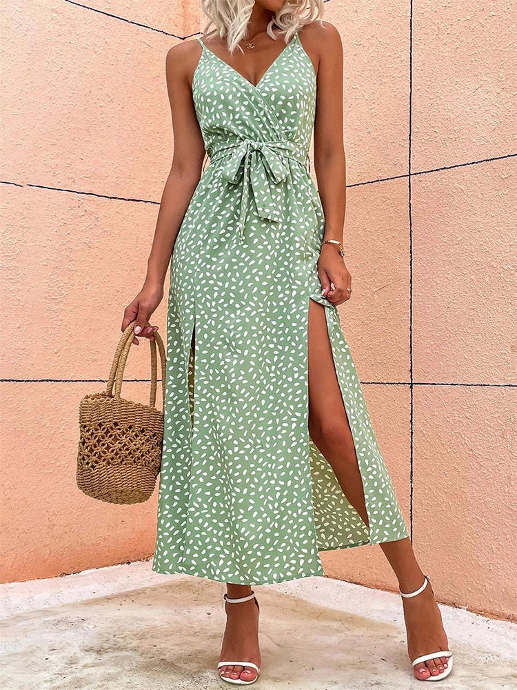 Sunset Stroll Maxi Dress - Elegance with Ease