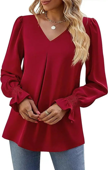 Elysian V-Neck Blouse