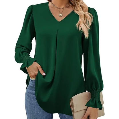 Elysian V-Neck Blouse