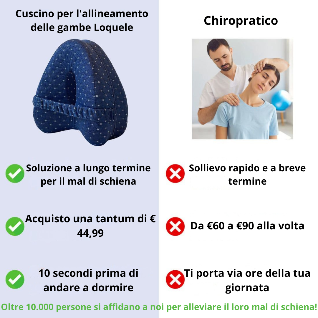 Cuscino ortopedico per dormire senza dolori