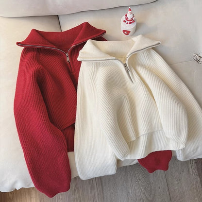 Marie Half-Zip Sweater