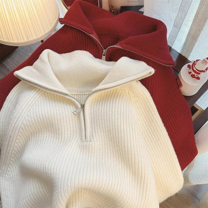 Marie Half-Zip Sweater