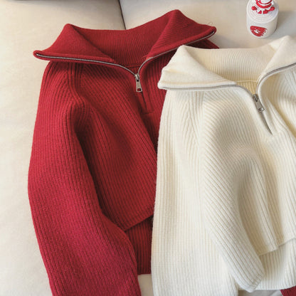 Marie Half-Zip Sweater